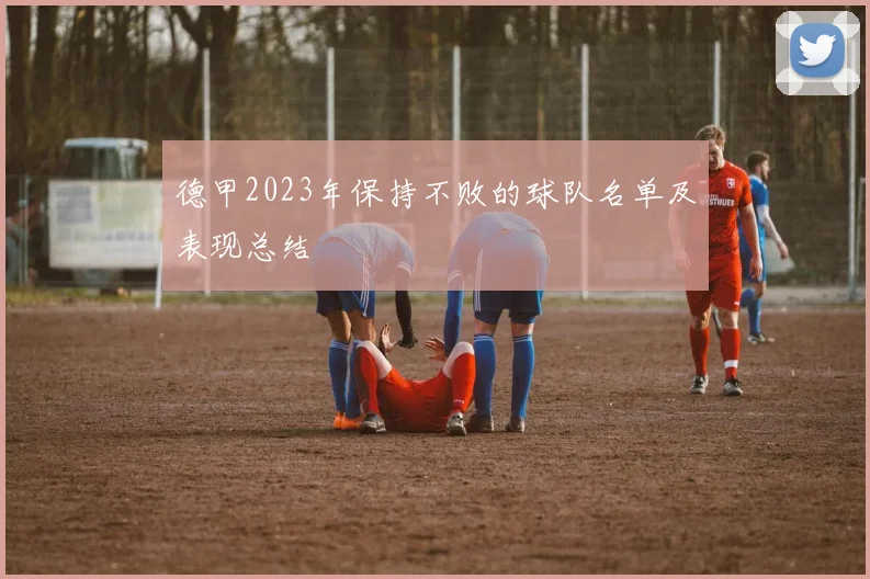 德甲2023年保持不败的球队名单及表现总结